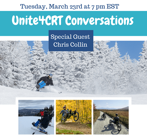 Chris Collin is Guest Speaker for Unite4CRT “Conversations”