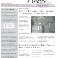 MEDTrade 2001 NRRTS News