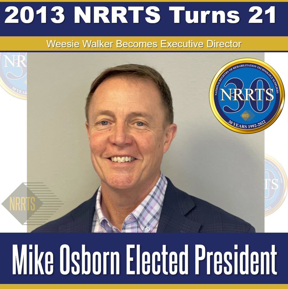 2013 Mike Osborn Elected Pres