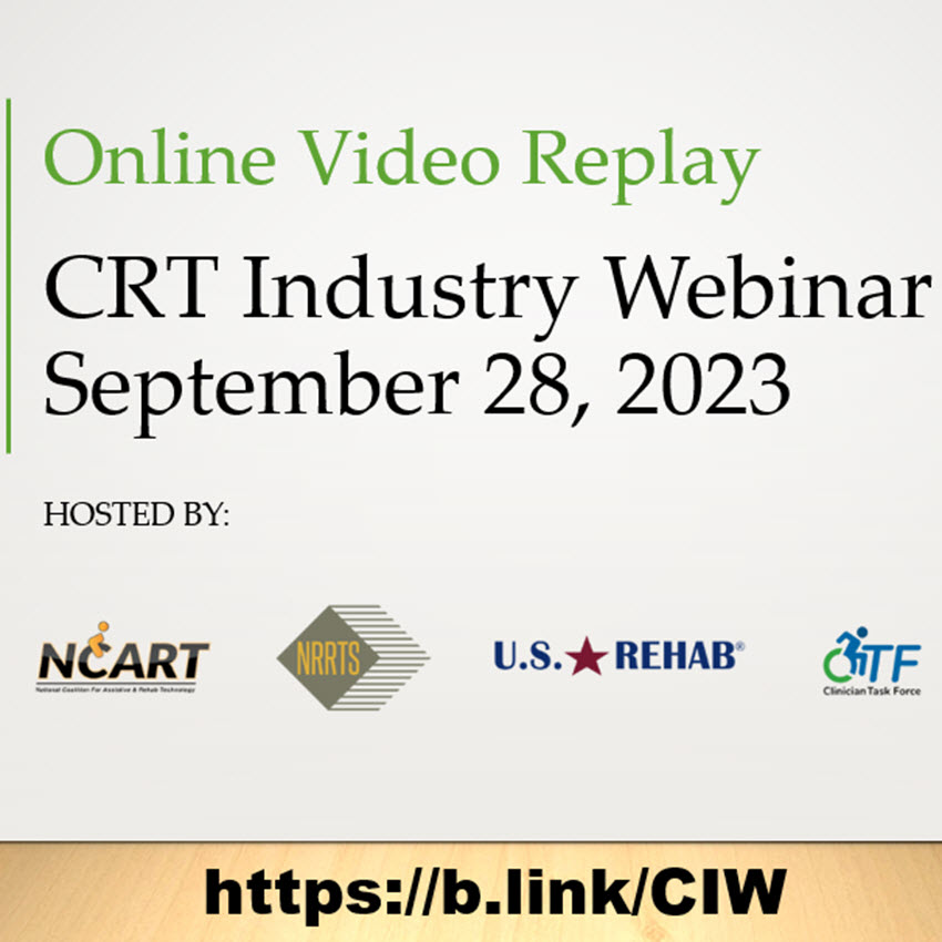 CRT Industry Webinar